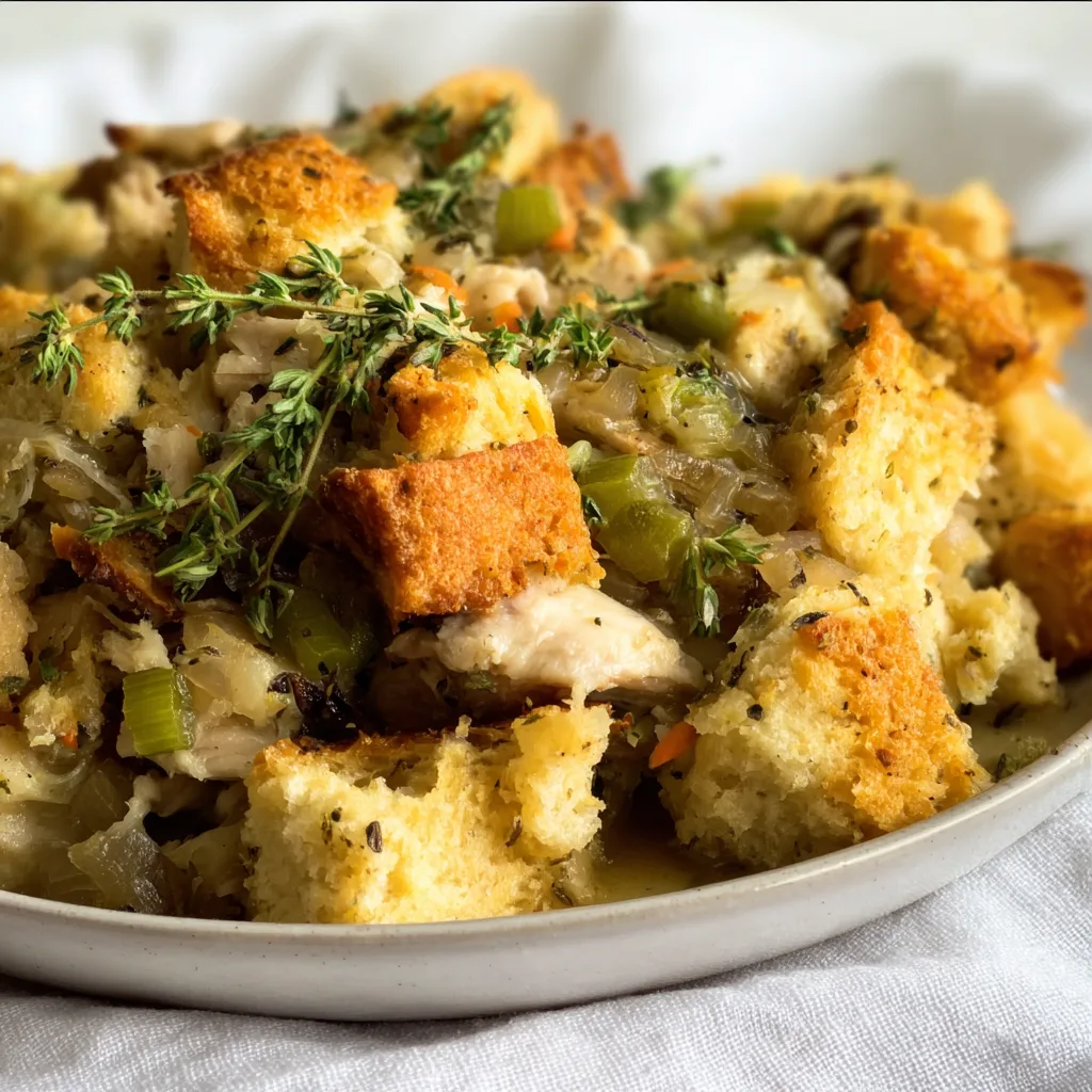 Easy Slow Cooker Chicken Stuffing Recipe | Comfort Food Made Simple