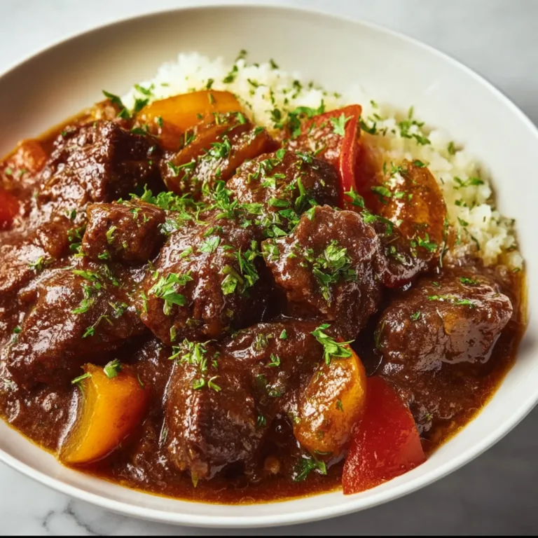 Slow Cooker Pepper Steak Recipe – Easy & Tender Pepper Steak in Crockpot