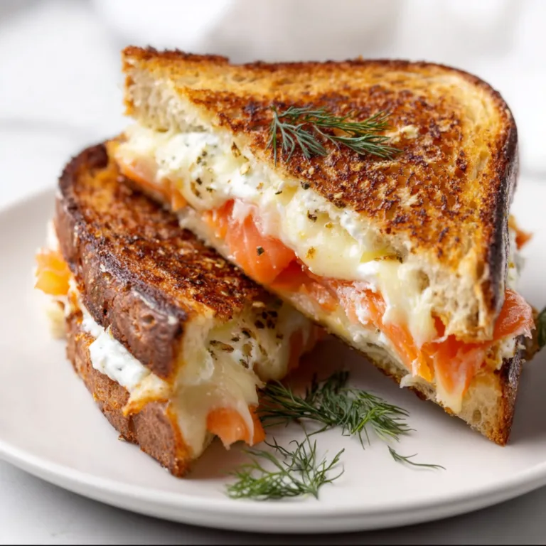 Delicious Smoked Salmon Grilled Cheese Recipe | Gourmet Sandwich Ideas