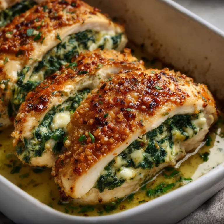 Delicious Spinach Stuffed Chicken Recipe | Easy & Healthy Meal Idea