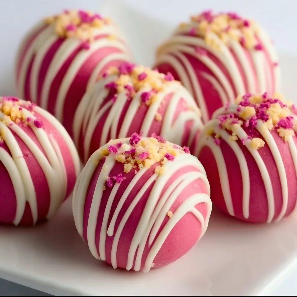 Delicious Strawberry Cheesecake Truffle Balls – Easy No-Bake Dessert Recipe