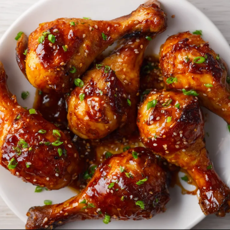 Sweet Soy Glazed Chicken Drumsticks Recipe | Easy & Delicious Meal Idea