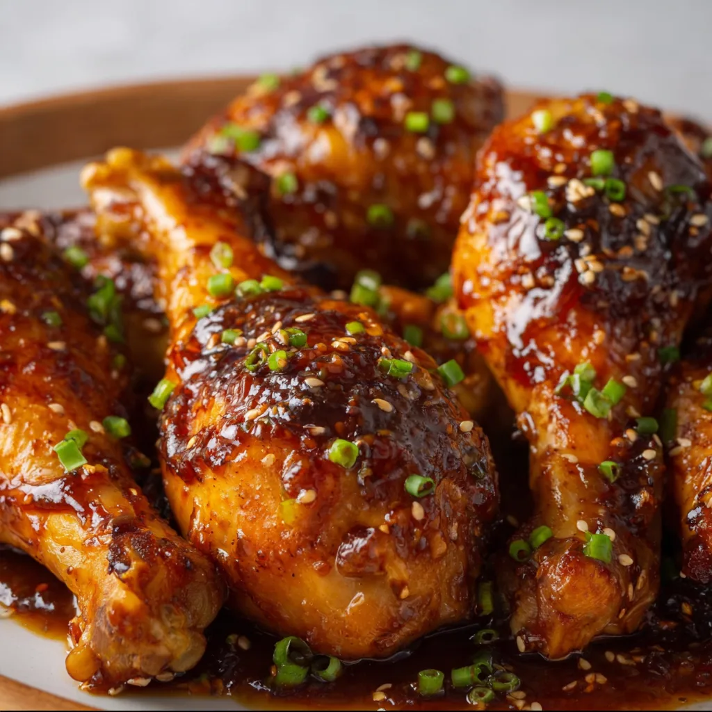 Sweet Soy Glazed Chicken Drumsticks Recipe | Easy & Delicious Meal Idea