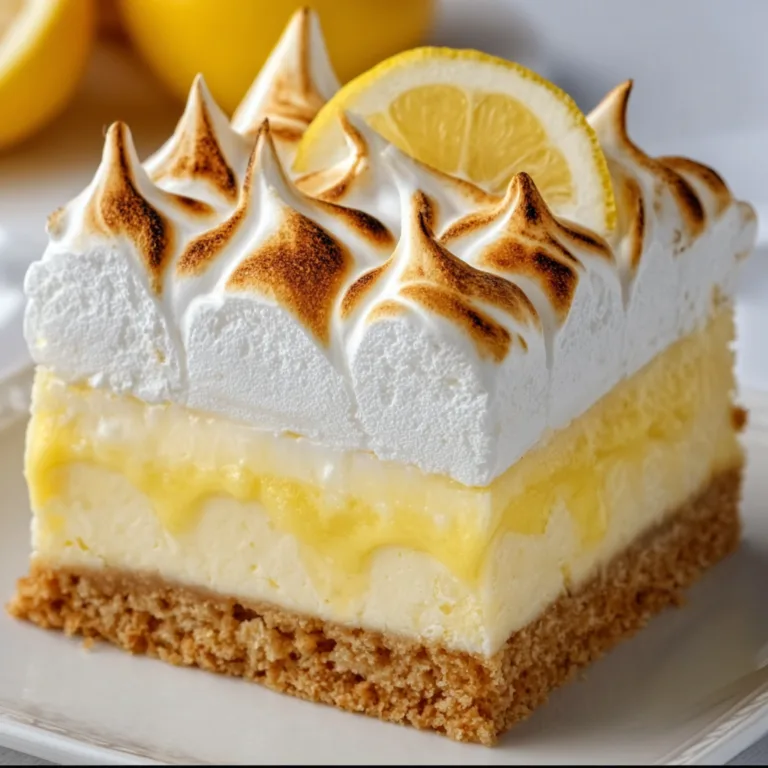 Delicious Triple Lemon Meringue Cheesecake Recipe | Creamy Citrus Dessert