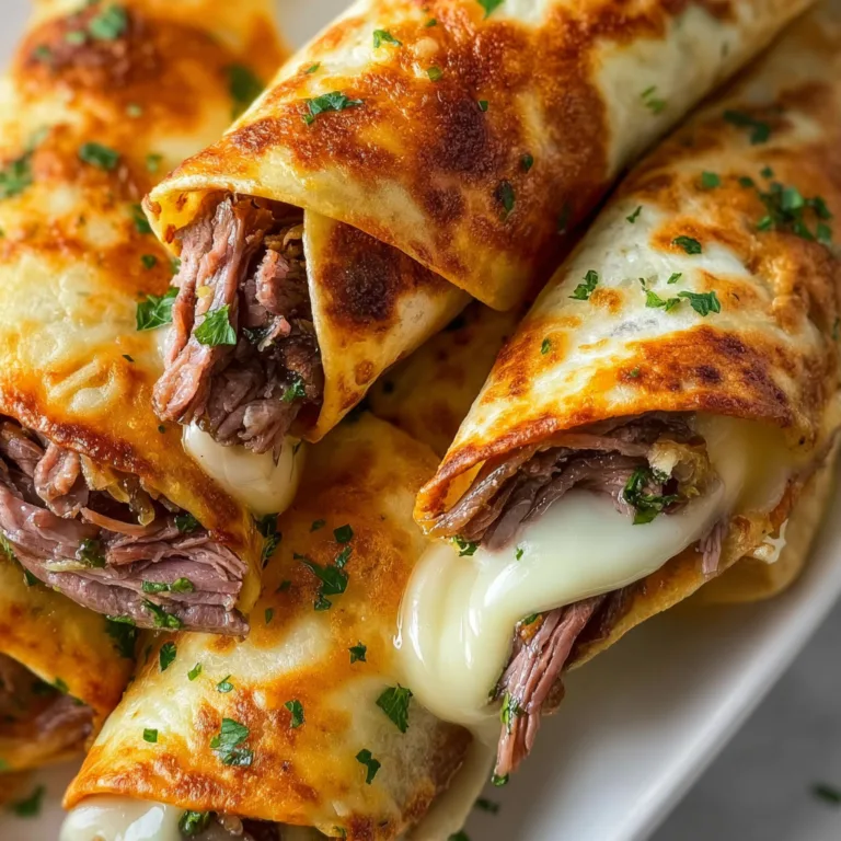 Easy French Dip Tortilla Roll-Ups Recipe | Quick & Delicious Appetizer