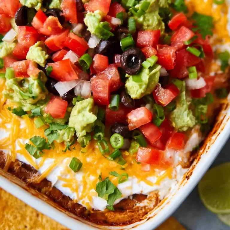 7 Layer Dip Recipe | Easy & Delicious Party Dip Idea