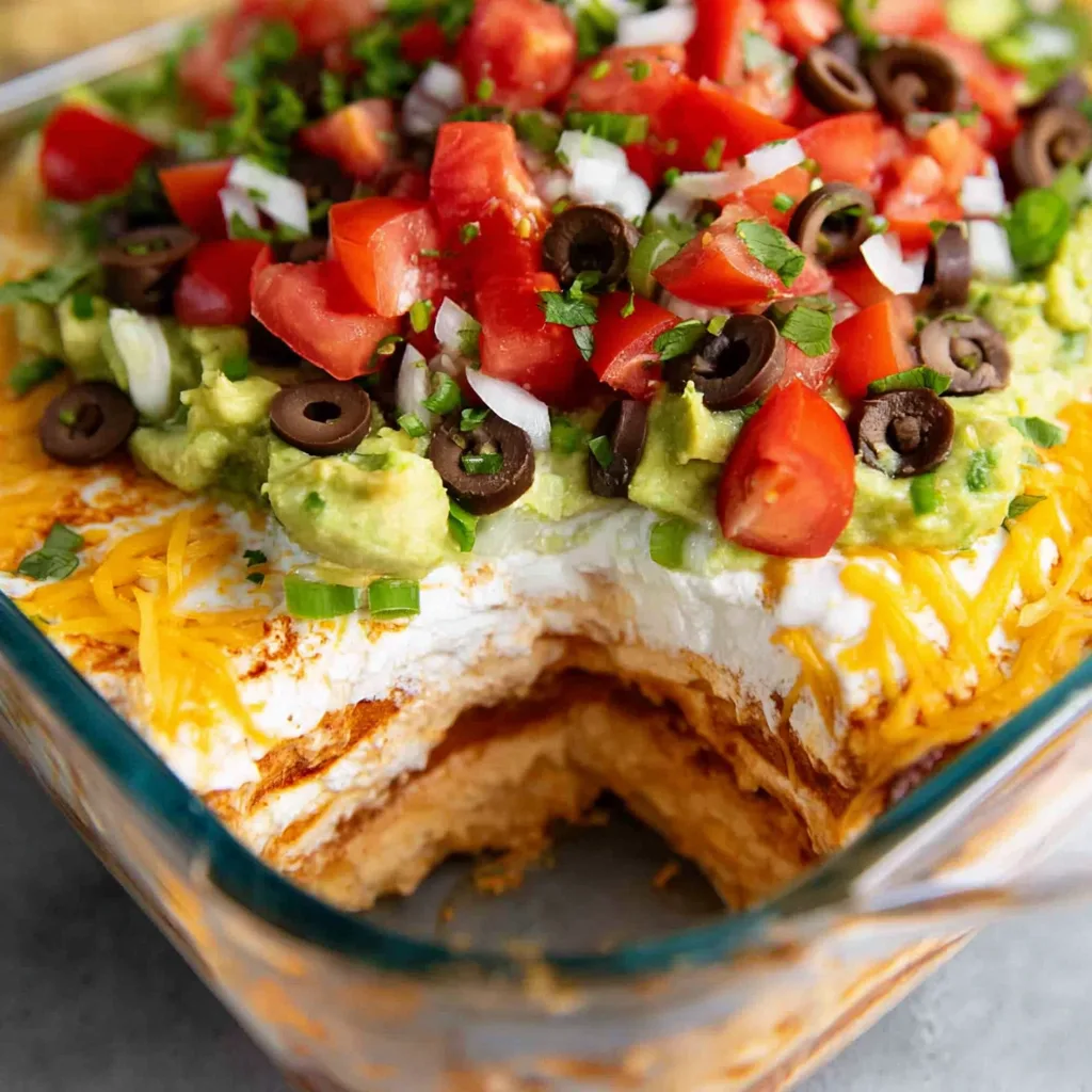7 Layer Dip Recipe | Easy & Delicious Party Dip Idea