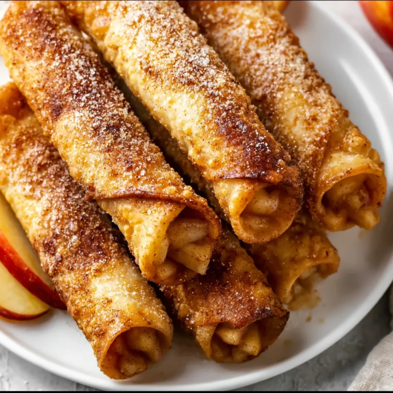 Crispy Air Fryer Apple Pie Taquitos Recipe – Easy & Delicious Dessert!