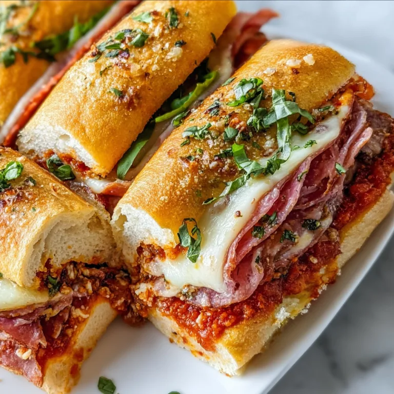 Delicious Baked Italian Grinder Sandwiches Recipe | Easy & Authentic