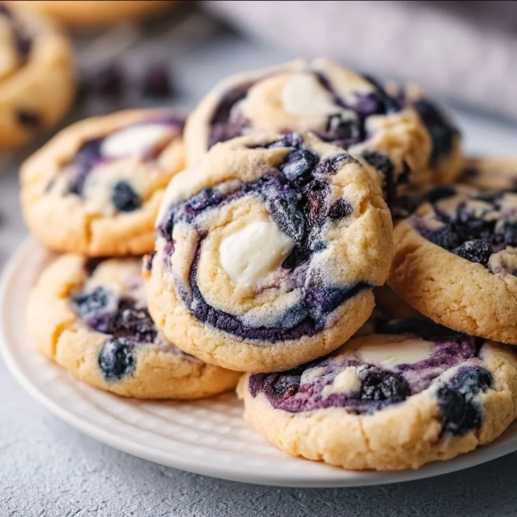 Delicious Blueberry Cheesecake Cookies Recipe – Easy & Creamy Treats