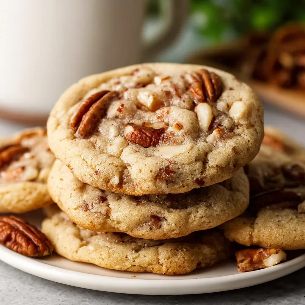 Delicious Butter Pecan Cookies Recipe | Easy Homemade Butter Pecan Cookies