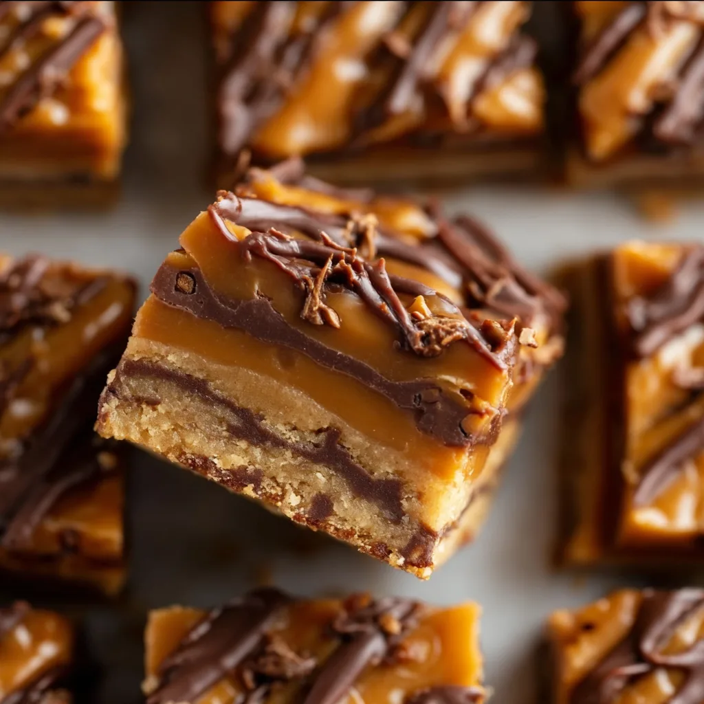 Delicious Caramel Bars Recipe | Easy & Chewy Homemade Caramel Bars