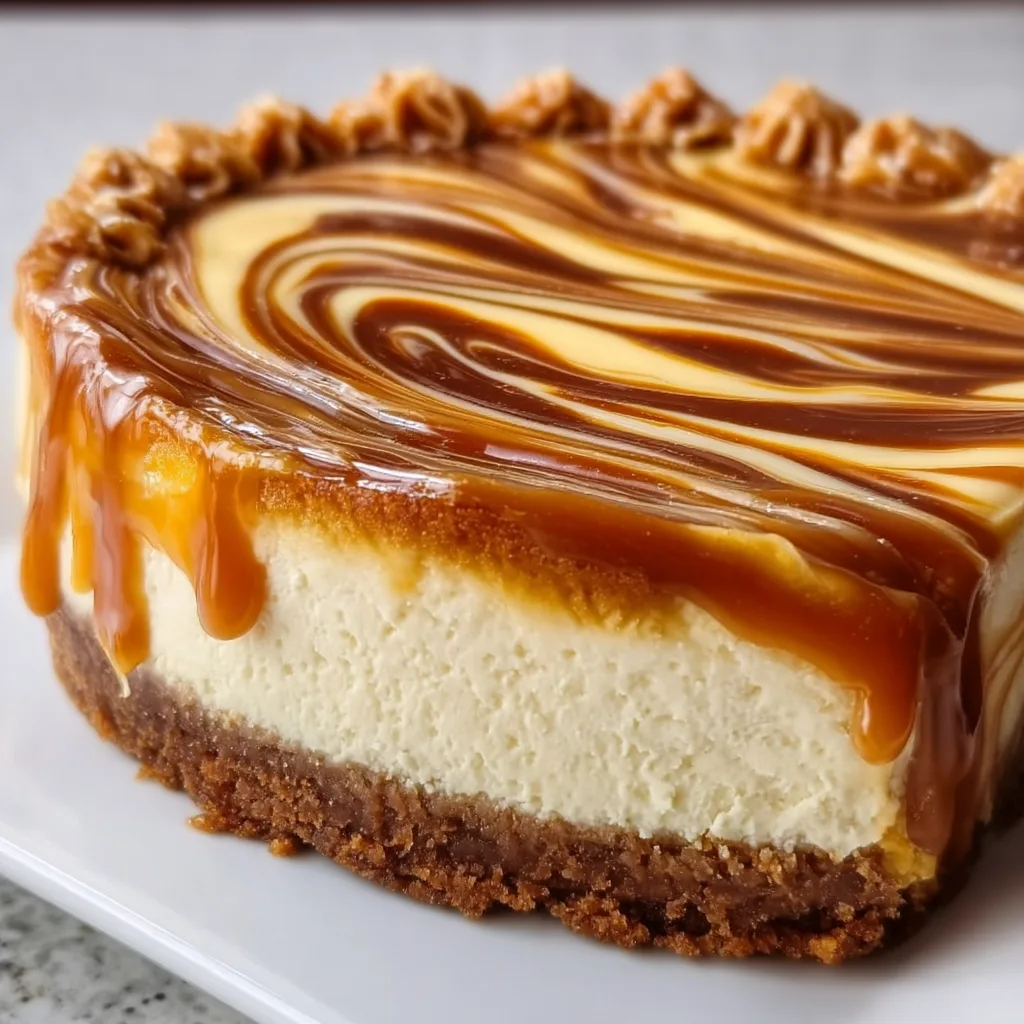 Decadent Caramel Swirl Cheesecake Recipe | Creamy & Irresistible Dessert