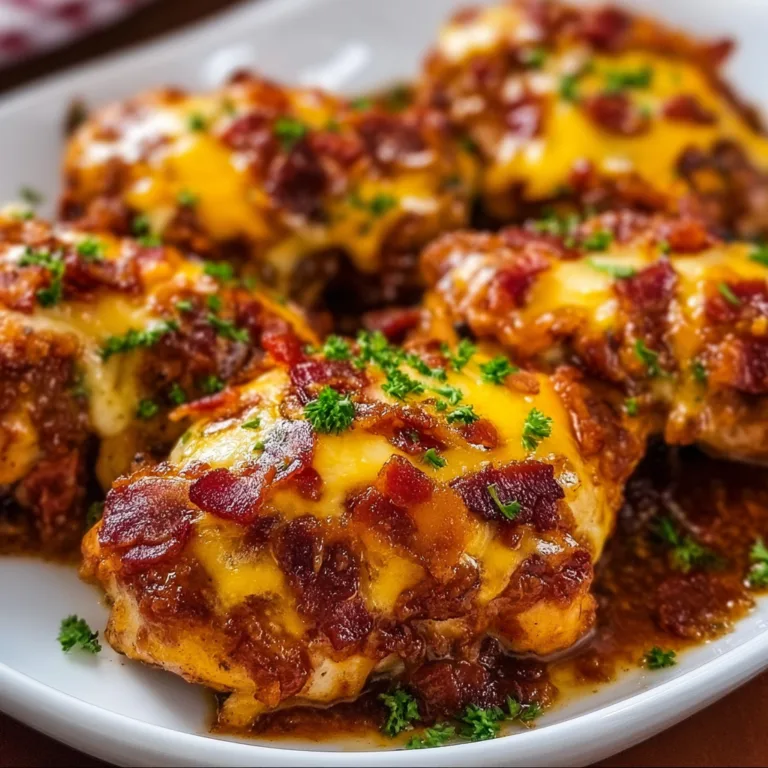 Cheesy Bacon BBQ Chicken Recipe | Easy & Delicious BBQ Dinner Idea