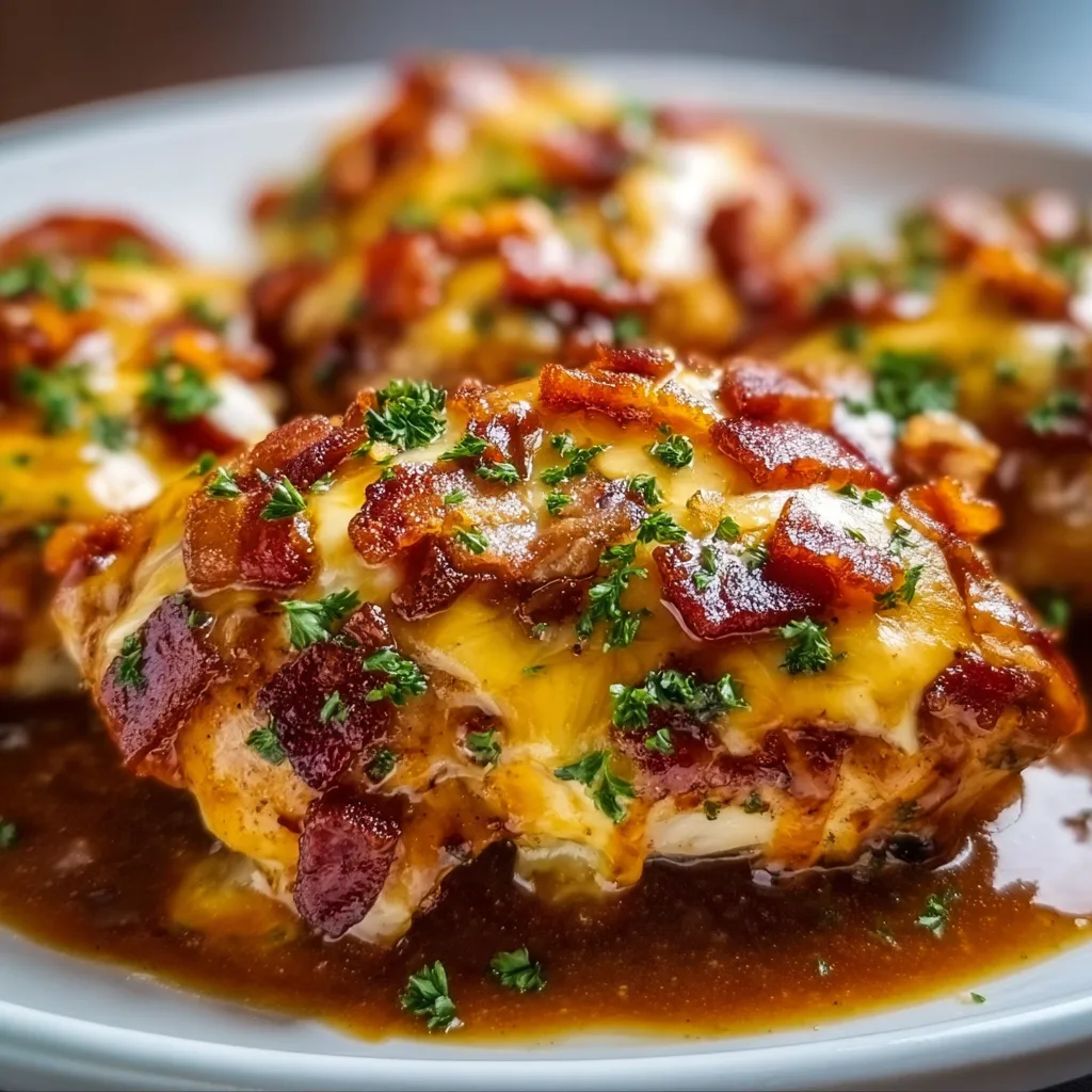 Cheesy Bacon BBQ Chicken Recipe | Easy & Delicious BBQ Dinner Idea