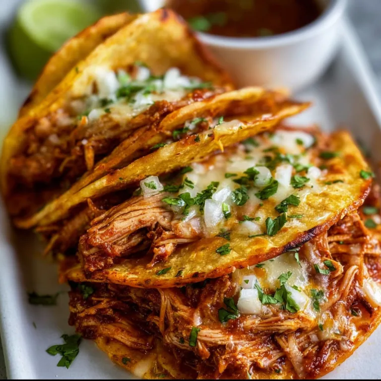 Authentic Chicken Birria Tacos Recipe | Easy & Flavorful Mexican Street Food