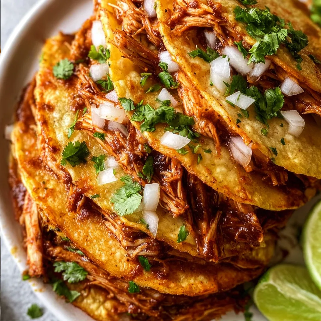 Authentic Chicken Birria Tacos Recipe | Easy & Flavorful Mexican Street Food