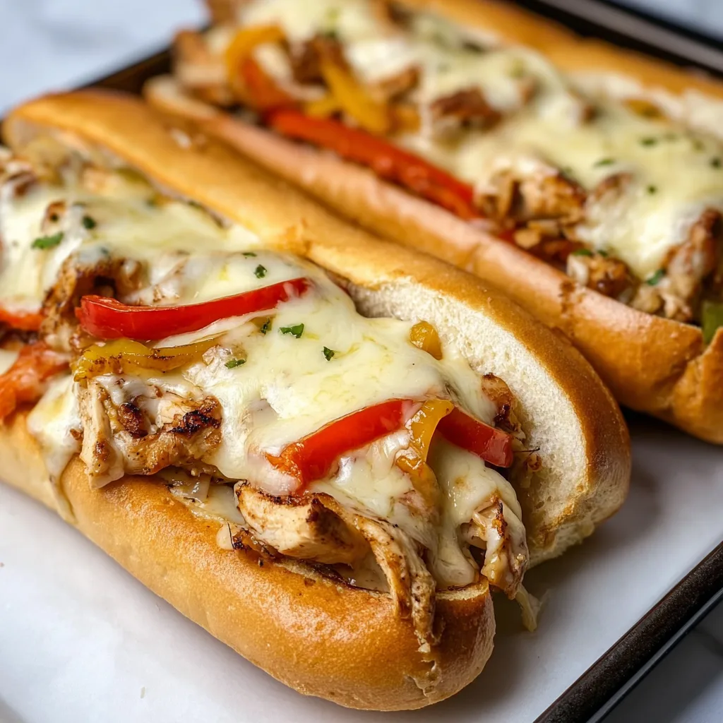 Delicious Chicken Philly Cheese Steaks Recipe | Easy & Flavorful Meal