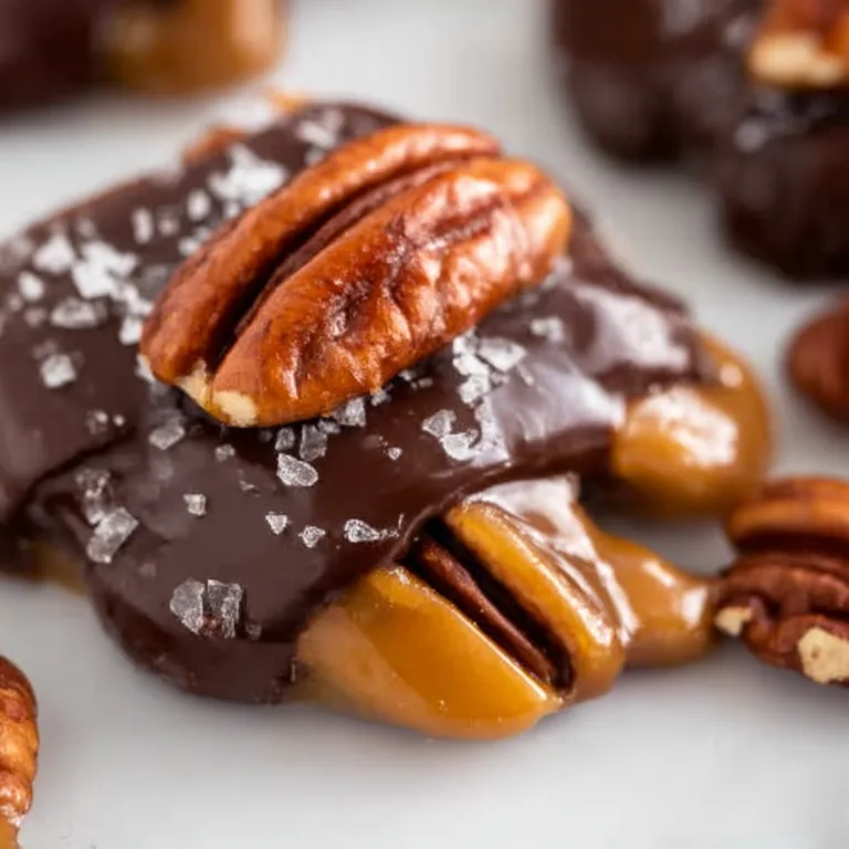 Decadent Chocolate Caramel Pecan Turtle Candy – Irresistible Sweet Treat