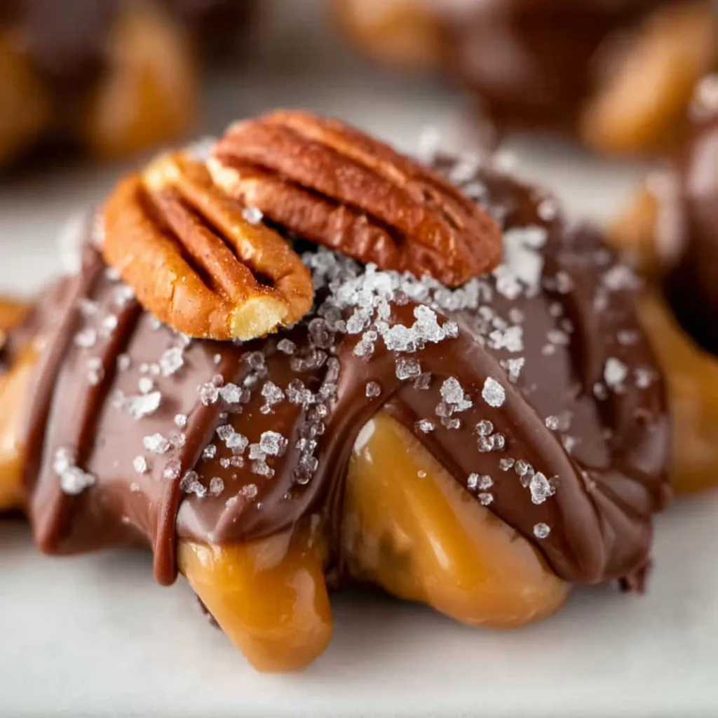 Decadent Chocolate Caramel Pecan Turtle Candy – Irresistible Sweet Treat