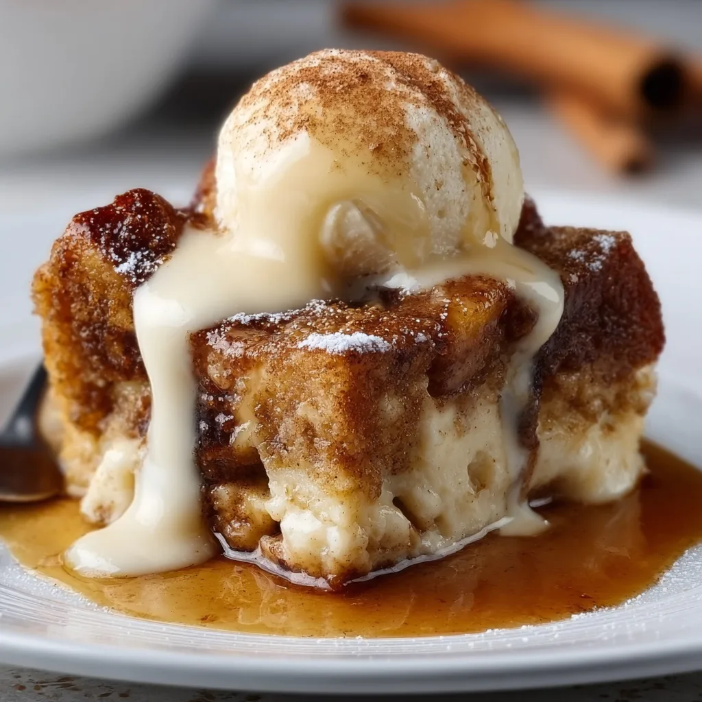 Delicious Cinnamon Bread Pudding Recipe | Easy & Creamy Dessert Ideas
