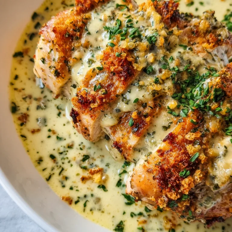 Creamy Parmesan Baked Caesar Chicken Recipe | Easy & Delicious Dinner Idea