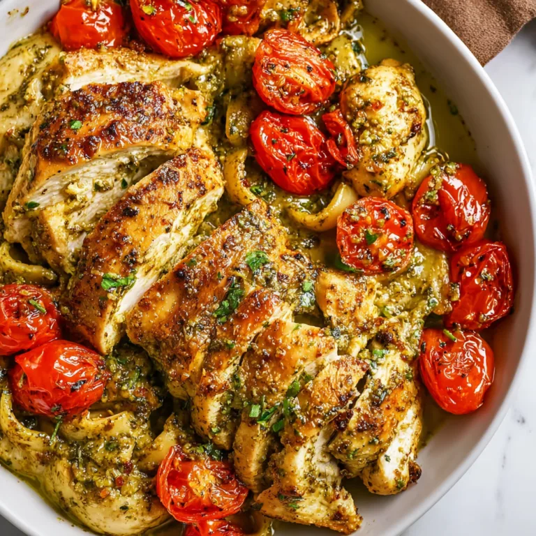 Creamy Pesto Chicken Recipe | Easy & Delicious Dinner Idea
