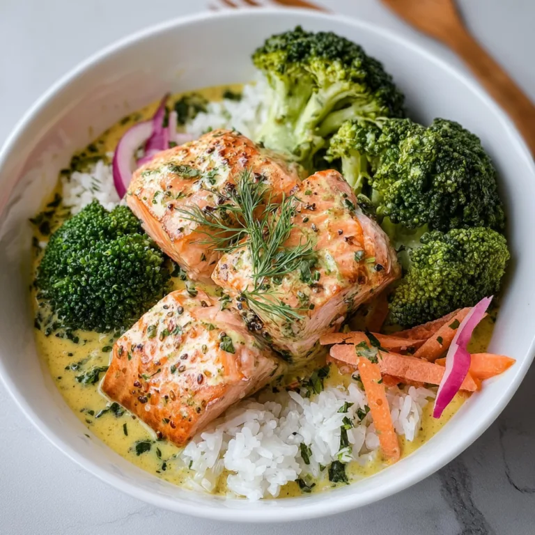 Creamy Salmon Bowl Recipe for Weight Loss: Delicious & Healthy Meal