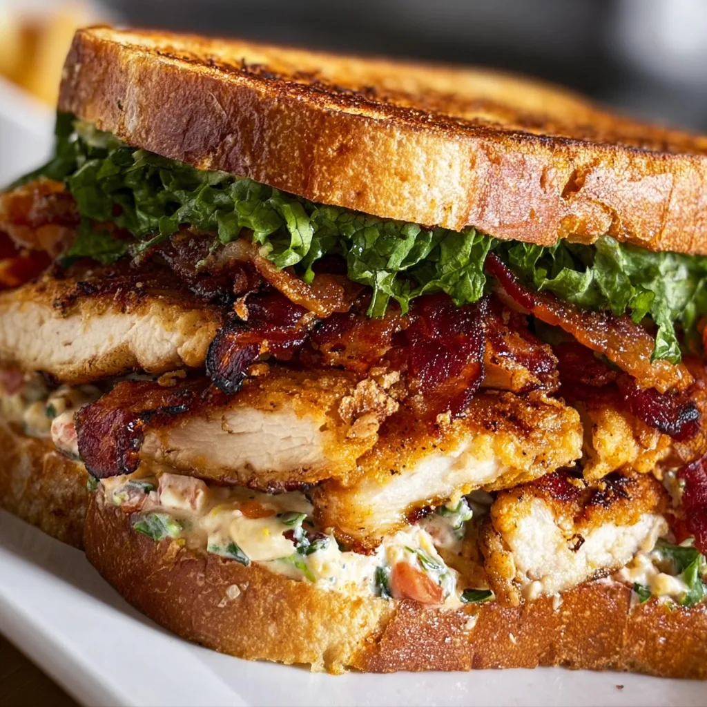 Crispy Bacon & Ranch Chicken Melt – Deliciously Savory & Easy Recipe