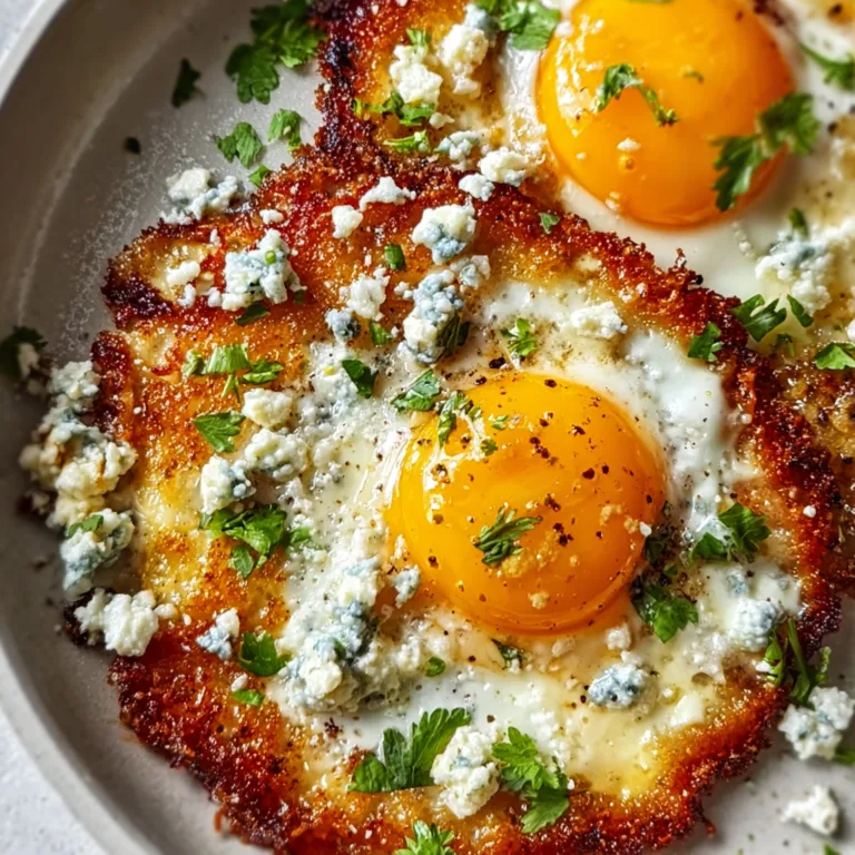 Crispy Feta Fried Eggs Recipe | Easy & Delicious Breakfast Idea