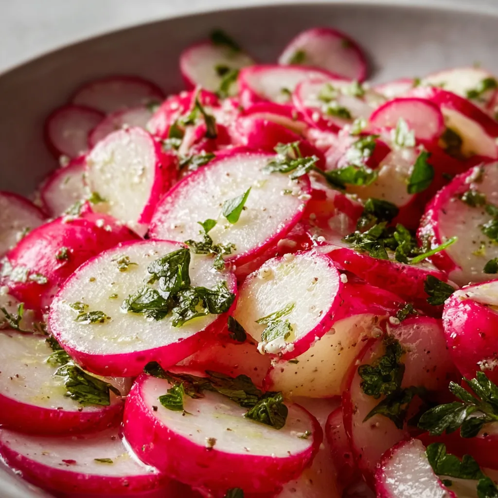 Gordon Ramsay-Inspired Radish Salad Recipe | Fresh & Flavorful Side Dish