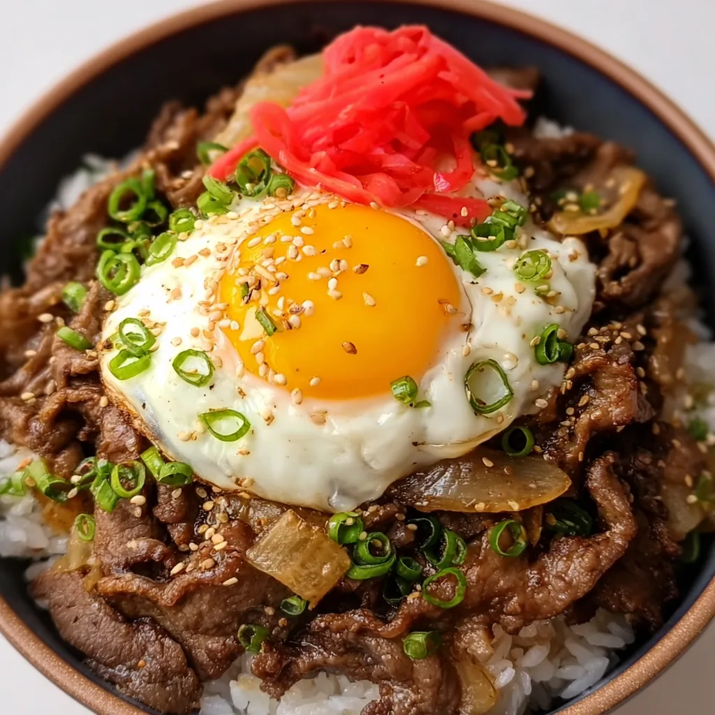 Delicious Gyudon Recipe: Authentic Japanese Beef Rice Bowl Guide