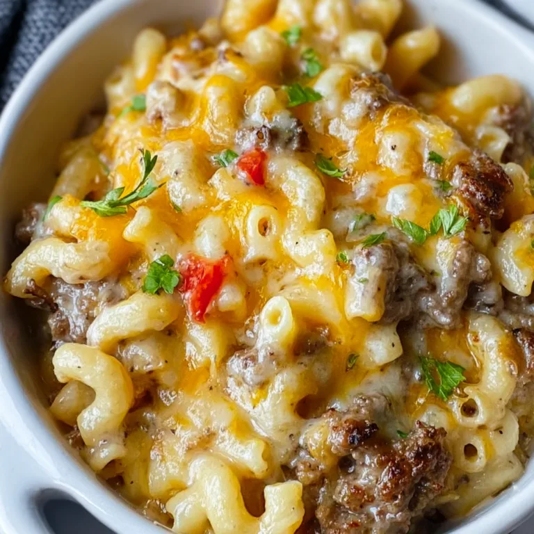 High-Protein Philly Cheesesteak Mac Recipe | Delicious & Nutritious Meal