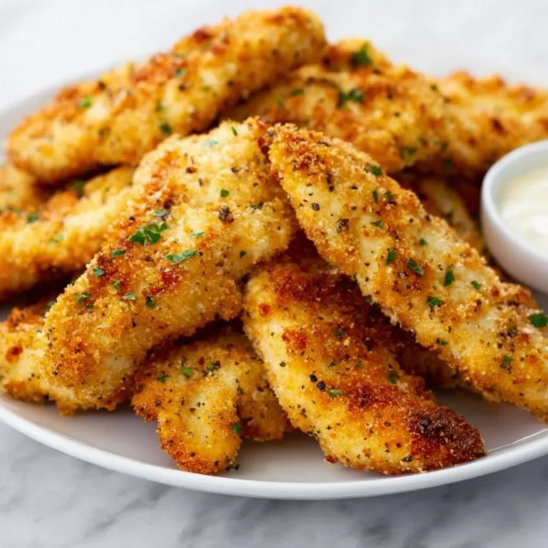 Crispy Homemade Baked Chicken Tenders Recipe | Easy & Healthy Snack