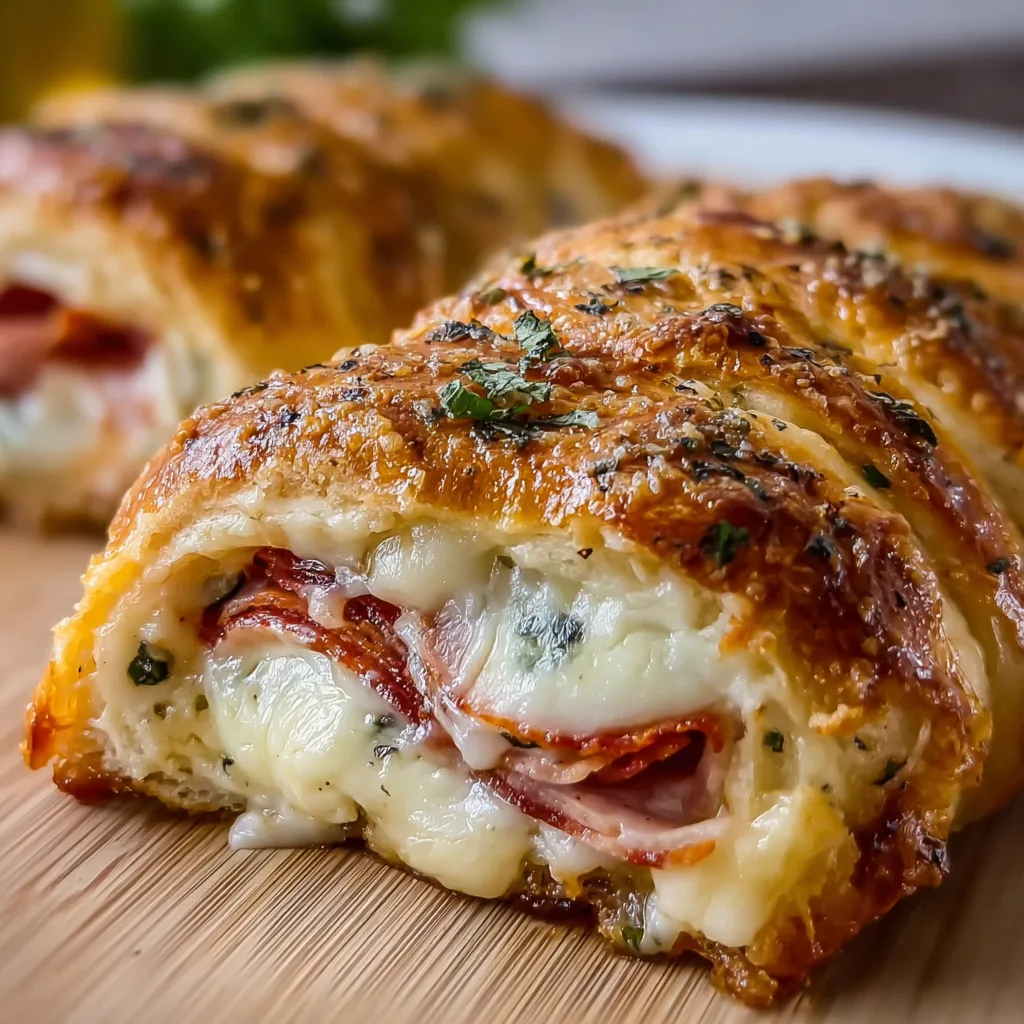 Delicious Italian Crescent Roll Sandwich Bake Recipe – Easy & Flavorful Meal