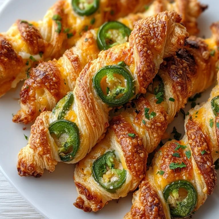 Delicious Jalapeño Popper Twists Recipe | Easy, Cheesy Snack Ideas