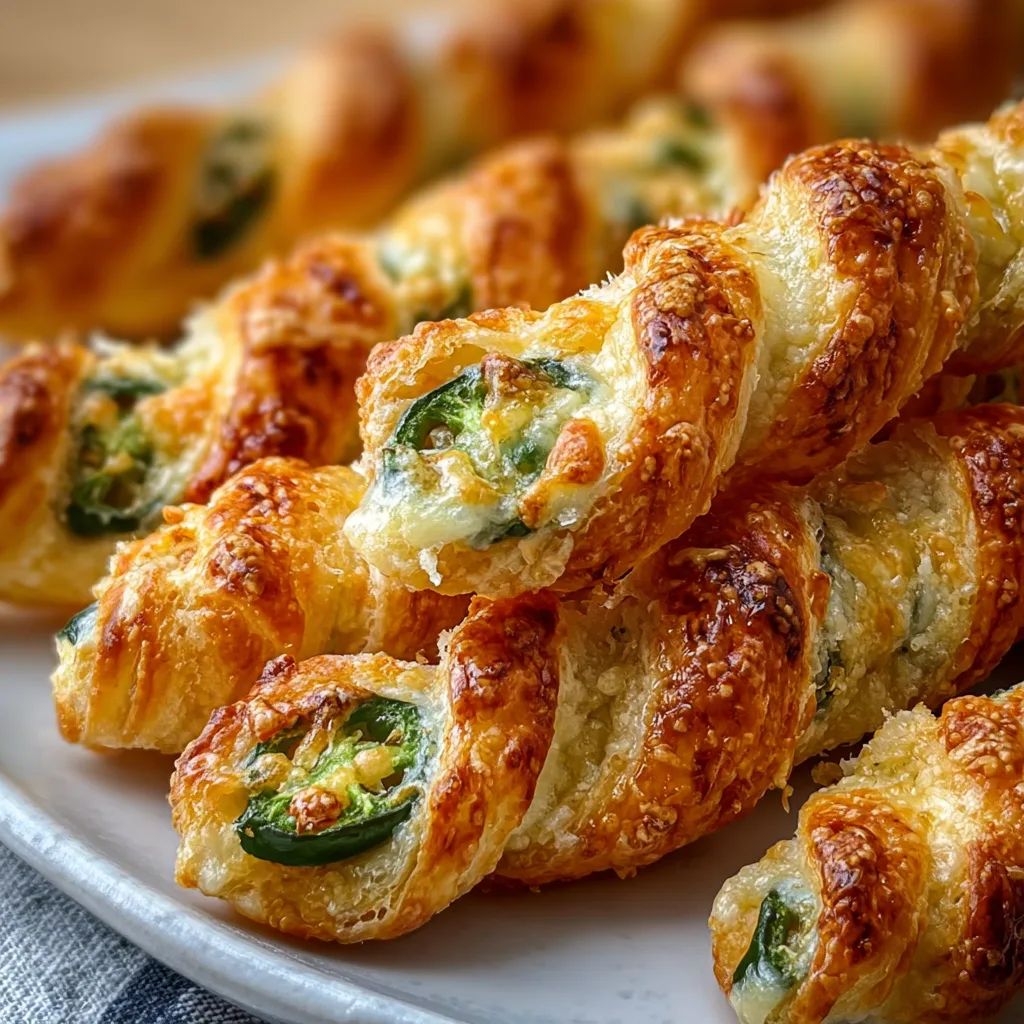 Delicious Jalapeño Popper Twists Recipe | Easy, Cheesy Snack Ideas