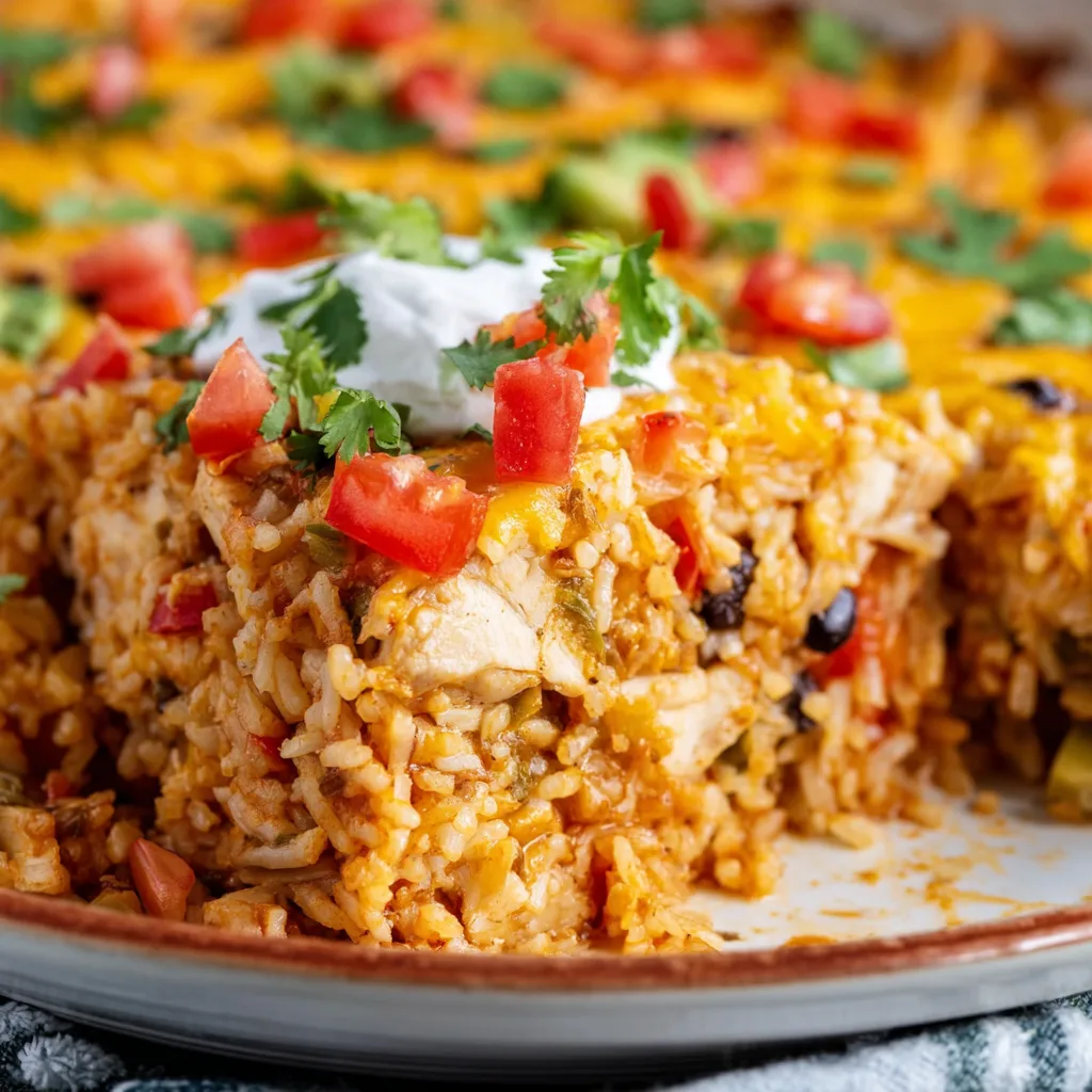 Easy Mexican Chicken and Rice Casserole Recipe | Flavorful & Quick Dinner
