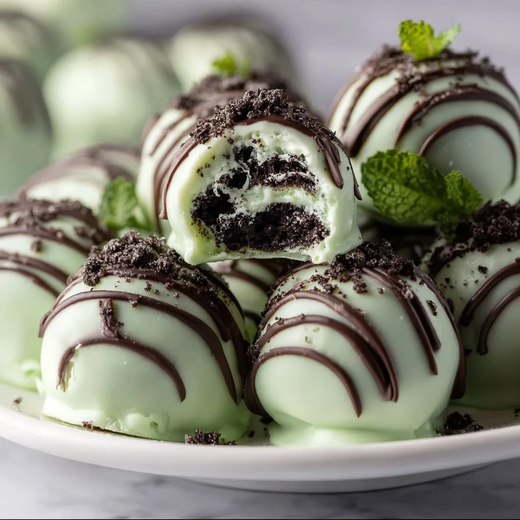 Delicious Mint Oreo Truffles Recipe | Easy No-Bake Mint Oreo Dessert