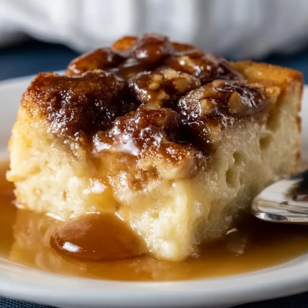 Delicious Orleans Bread Pudding with Bourbon Sauce Recipe | Classic Cajun Dessert