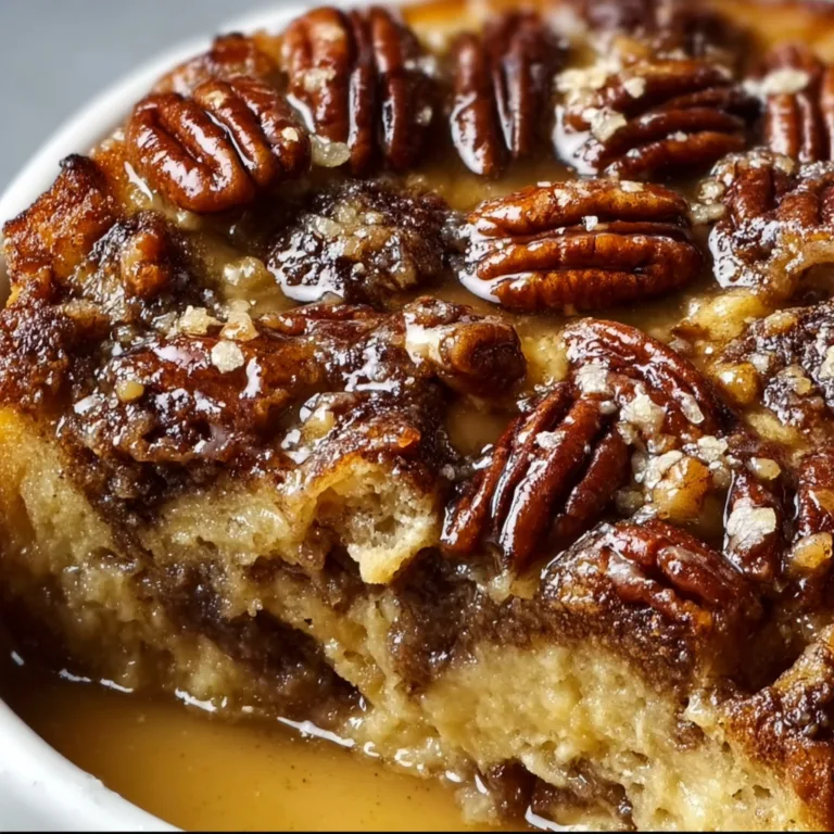 Delicious Pecan Pie Bread Pudding Recipe – Sweet & Comforting Dessert