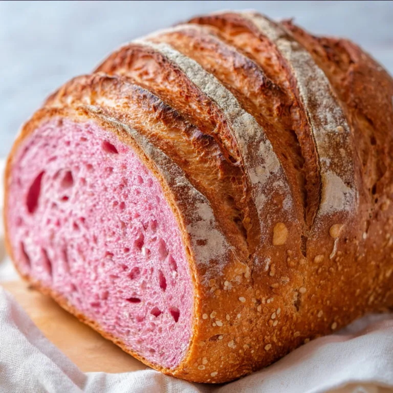 Delicious Pink Sourdough Bread Recipe – Soft & Flavorful Artisan Loaf