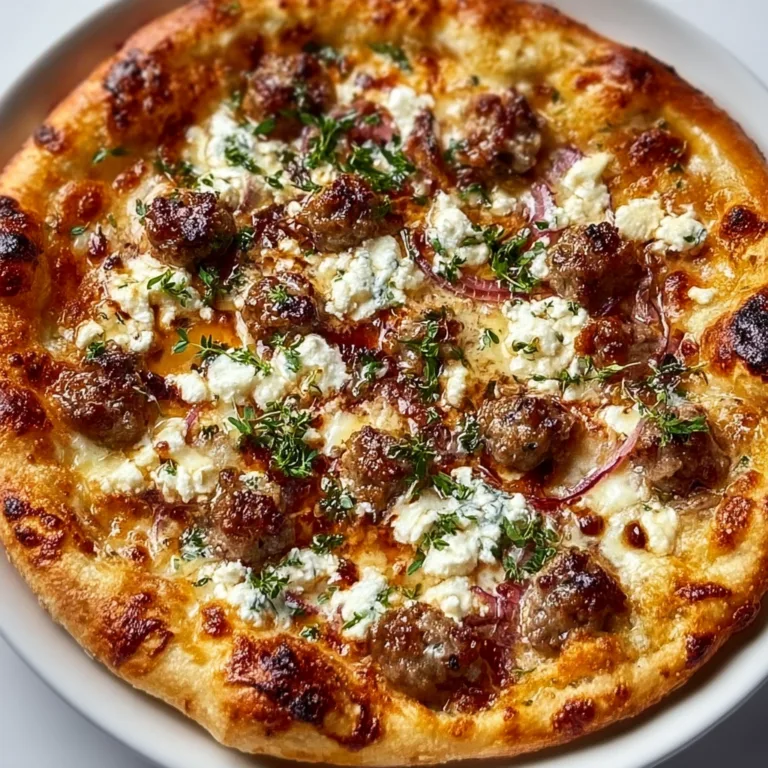 Spicy Sausage Ricotta Honey Pizza | Sweet & Savory Hot Pizza Recipe