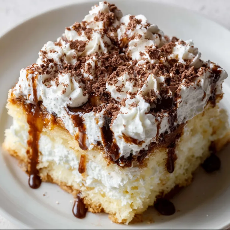 Delicious White Russian Poke Cake Recipe | Creamy & Easy Dessert