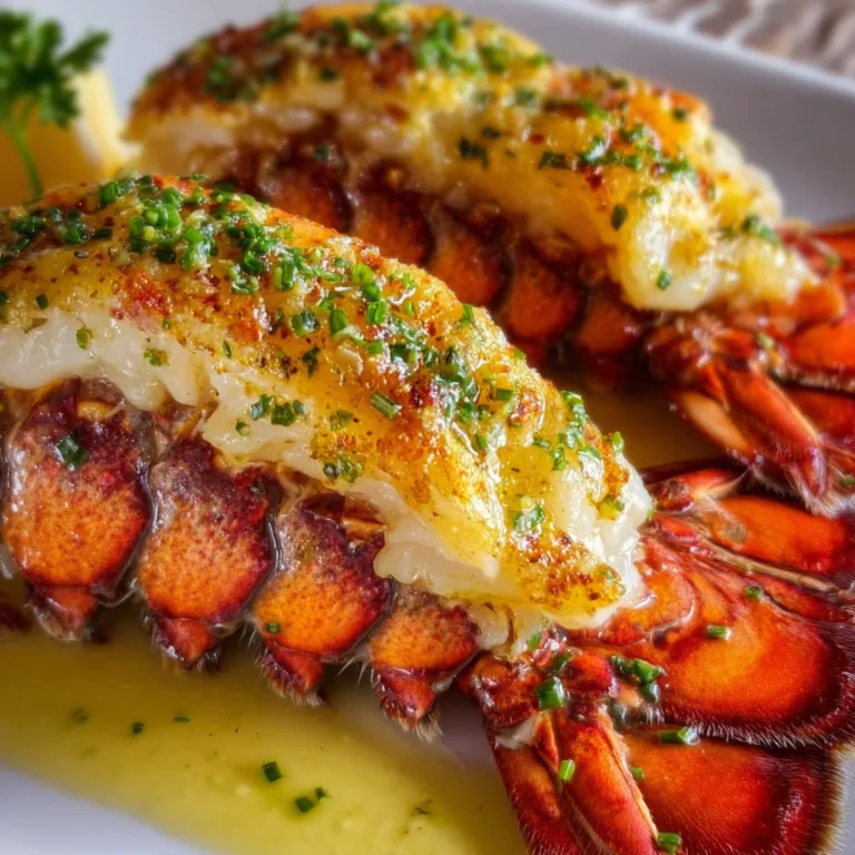 Delicious Baked Lobster Tails with Garlic Butter Recipe | Easy & Flavorful Seafood Dish