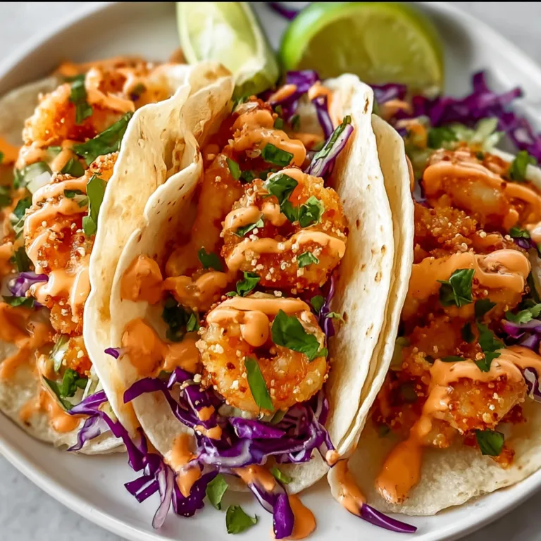 Bang Bang Shrimp Tacos Recipe | Spicy & Crispy Seafood Tacos