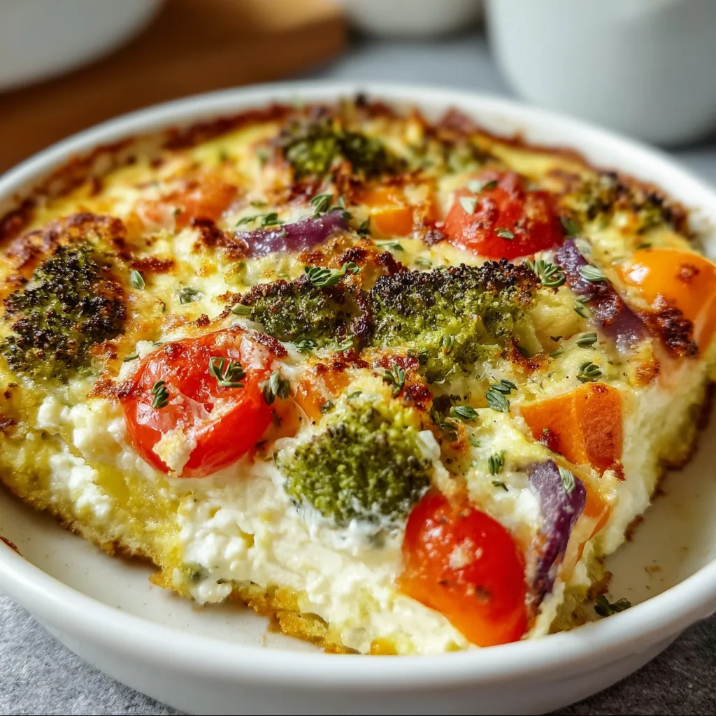 High-Protein Veggie Bake Recipe | Delicious & Nutritious Vegetarian Meal