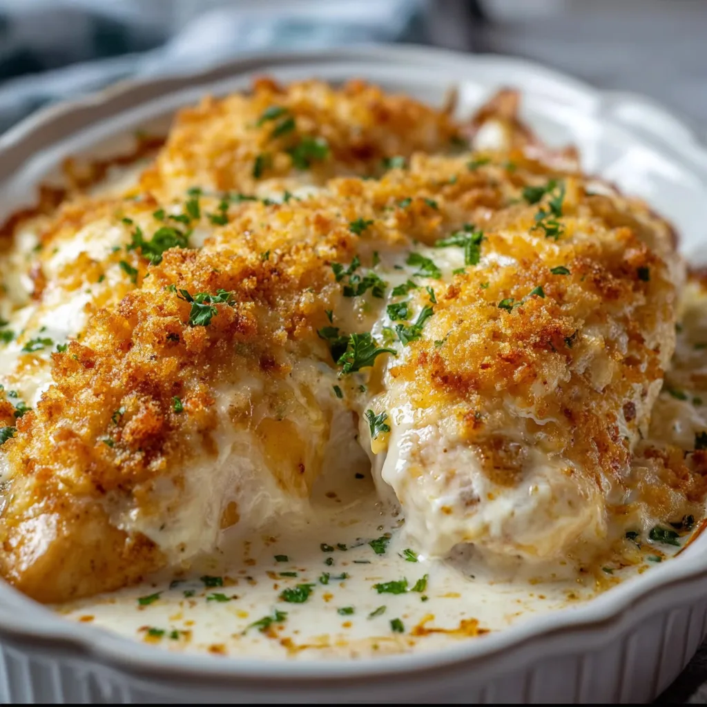 Delicious Sour Cream Chicken Bake Recipe | Easy Creamy Chicken Casserole