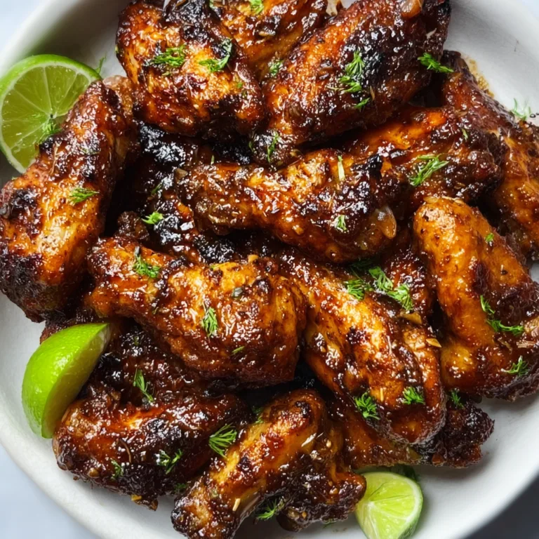 Crispy Baked Jamaican Jerk Chicken Wings Recipe | Authentic Spicy Flavor