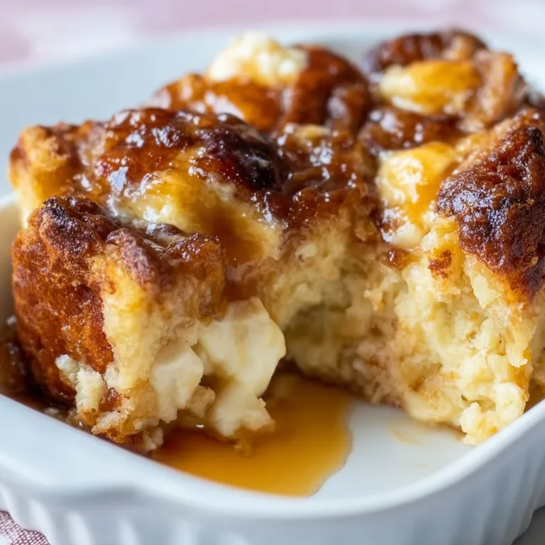 Delicious Brioche Bread Pudding Recipe – Creamy & Easy to Make